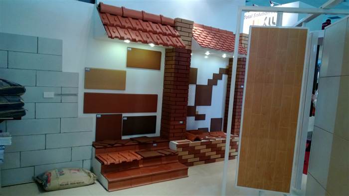 Gian hàng của Công ty tại Hội chợ VIETBUIL Hà Nội 2013