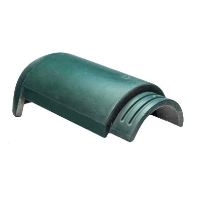 Ngói cuối mái màu rêu