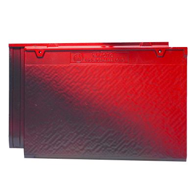 Ngói phẳng màu đỏ xám