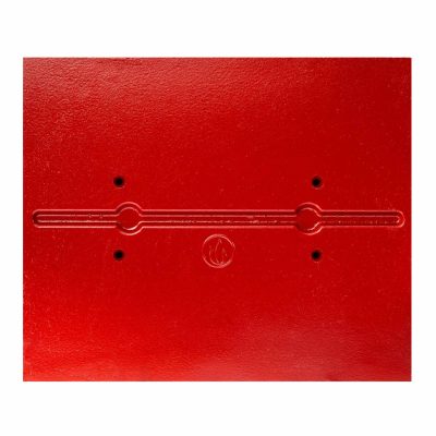 Ngói sát nóc màu đỏ