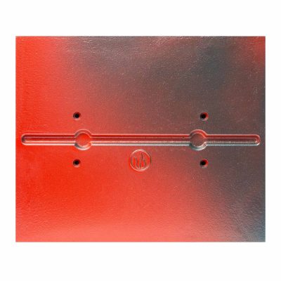 Ngói sát nóc màu đỏ xám