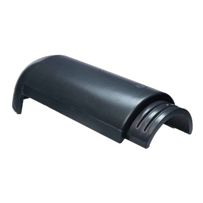 Ngói cuối mái màu xám