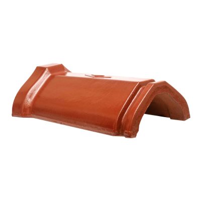 Ngói nóc tráng men 360 màu đỏ