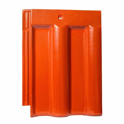 Ngói sát nóc Vi-Clin tráng men đỏ