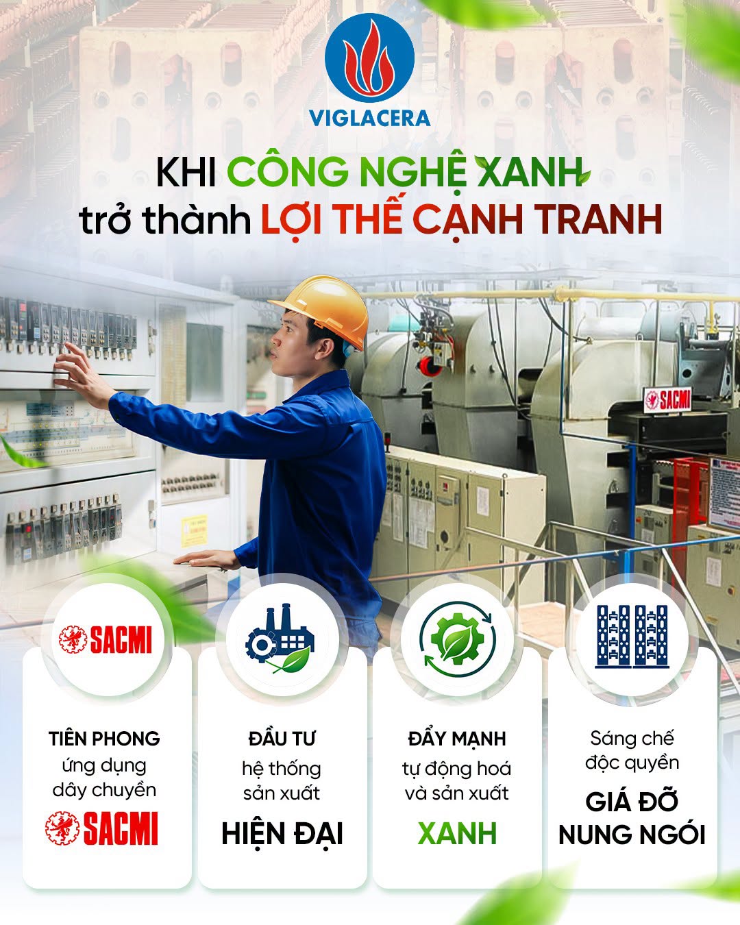 VIGLACERA HẠ LONG – KHI CÔNG NGHỆ XANH TRỞ THÀNH LỢI THẾ CẠNH TRANH