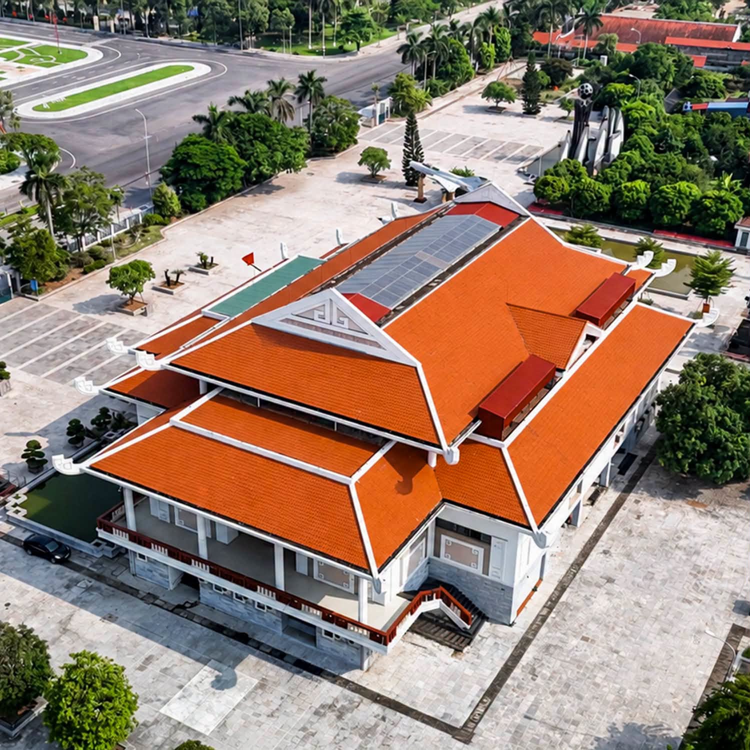 BẢO TÀNG TỈNH HƯNG YÊN – DẤU ẤN NGÓI ĐỎ KẾT NỐI KIẾN TRÚC ĐƯƠNG ĐẠI VÀ GIÁ TRỊ DI SẢN